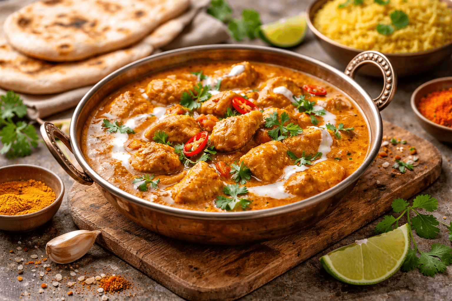 Rustic Chicken Curry